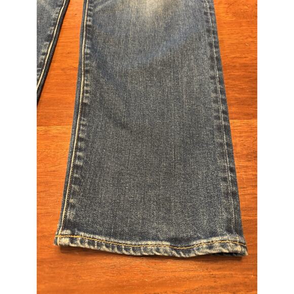 36 X 32 Flint And Tinder Straight Fit Blue Jeans - Picture 10 of 14